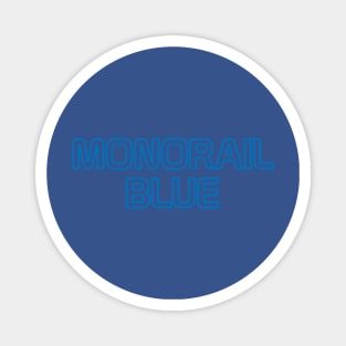 Monorail Blue Magnet